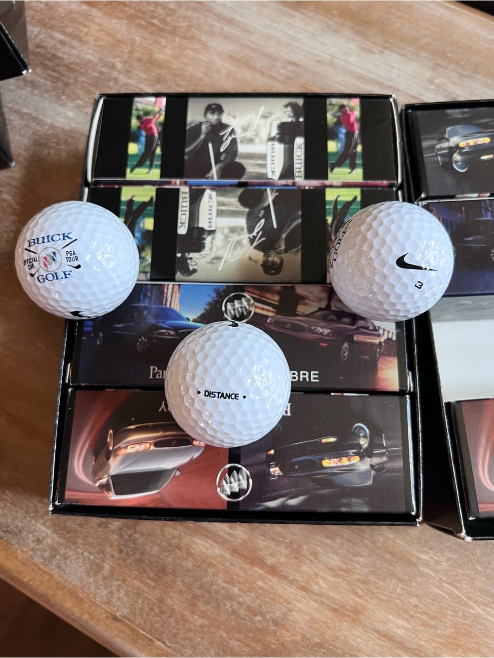 Nike Limited Edition Golf Balls Tiger Woods Two Dozen GM BUICK Rare - Picture 2 of 11